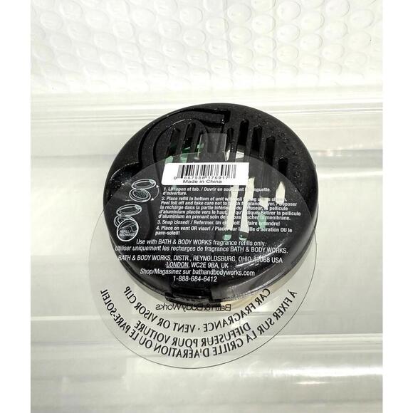 BATH & BODY WORKS BUTTERFLY GREEN GEMS HOLDER VENT VISOR CLIP CAR FRESHENER - Picture 3 of 4